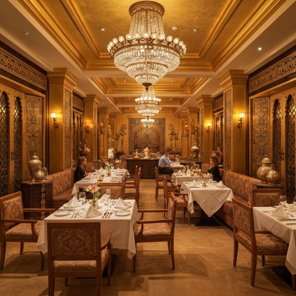 مطعم فاخر